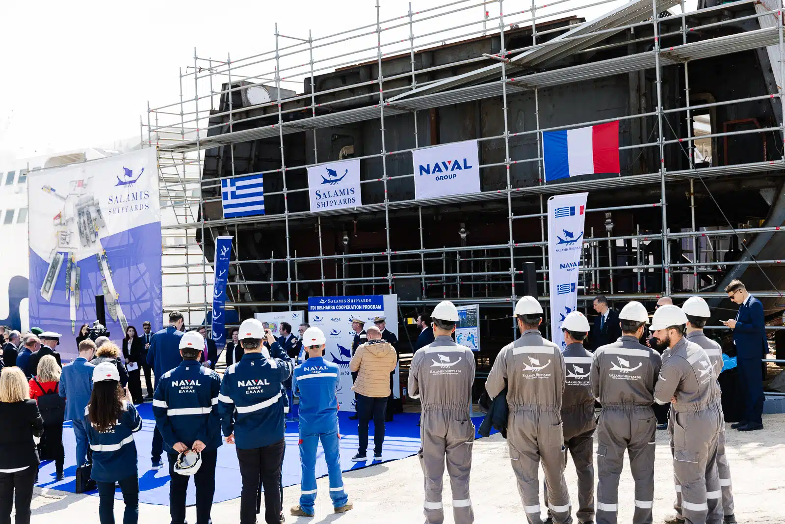 Salamis Shipyards Reemerges as Naval Hub in Greece