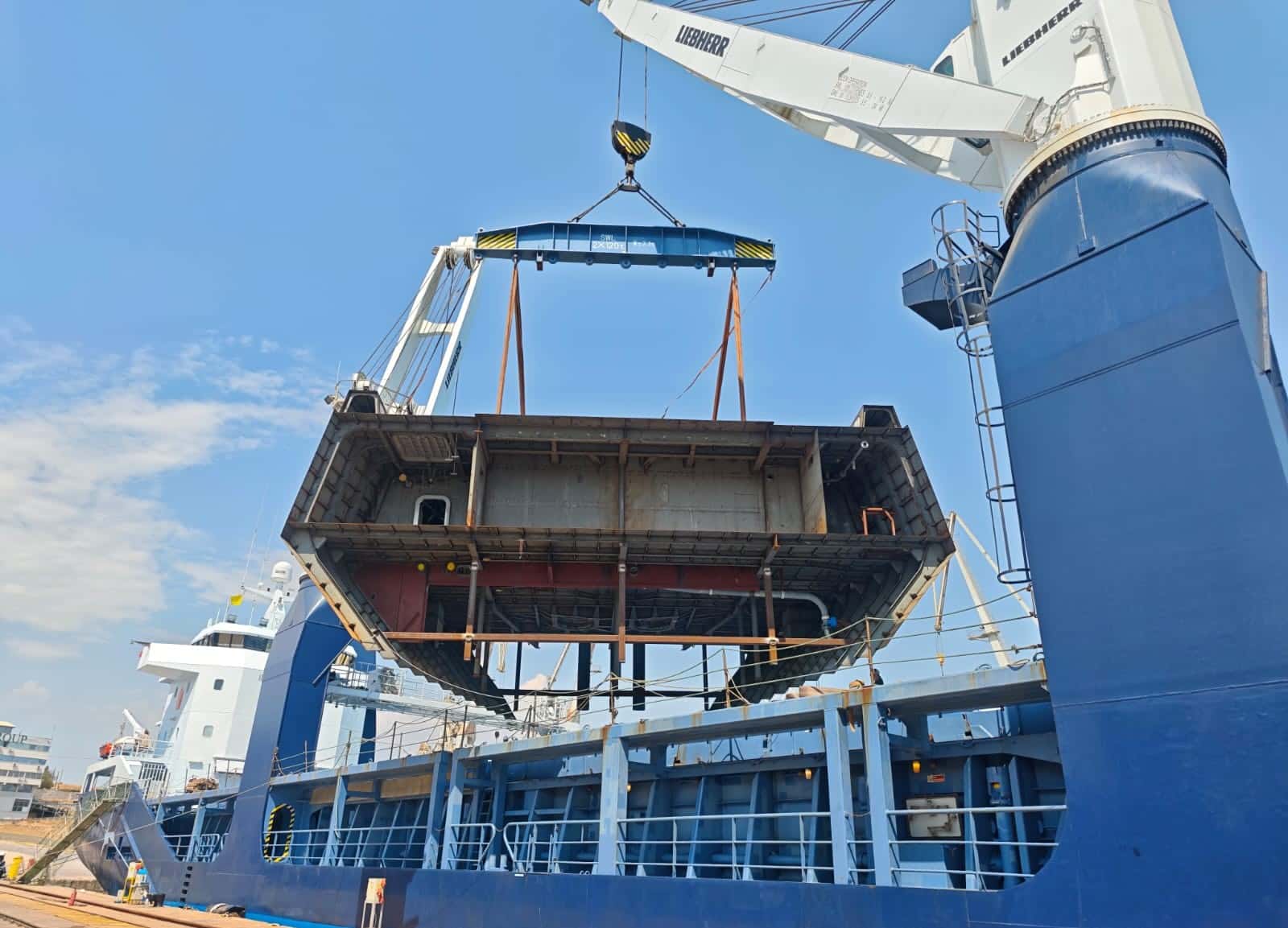 Salamis Shipyards Delivers Pre-Outfitted Sections for French Navy’s FDI Frigate Amiral Castex